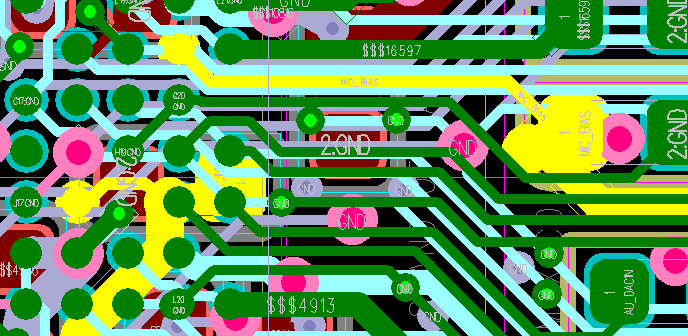 音频电路电源滤波电路PCB设计