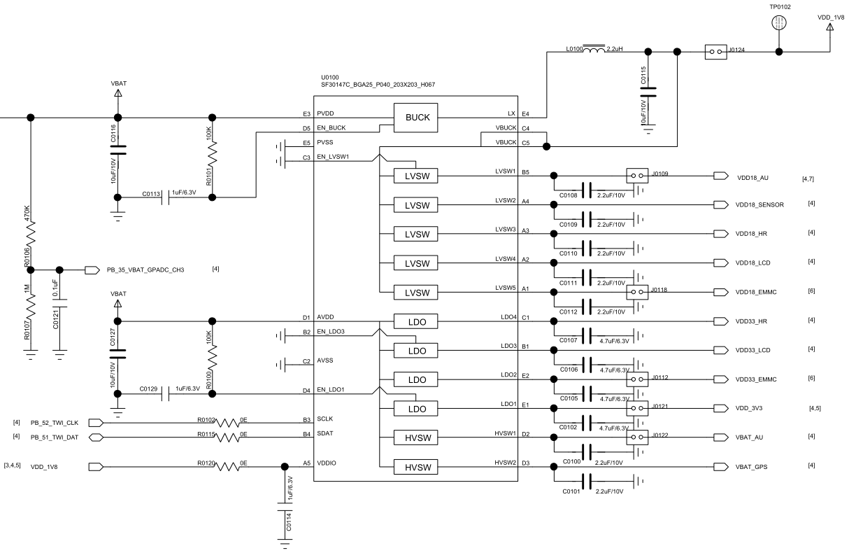 SF30147CPower Supply Diagram