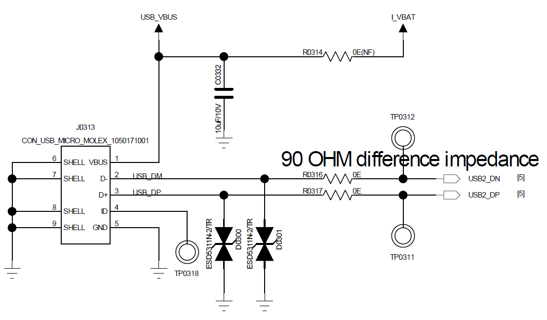 USBInterfaceCircuit Diagram
