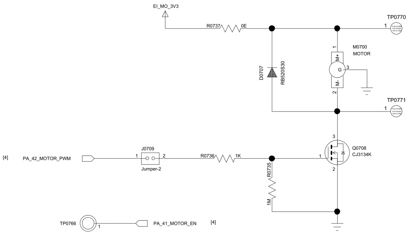 振动马达Circuit Diagram