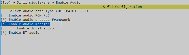 AUDIO_USING_MANAGER